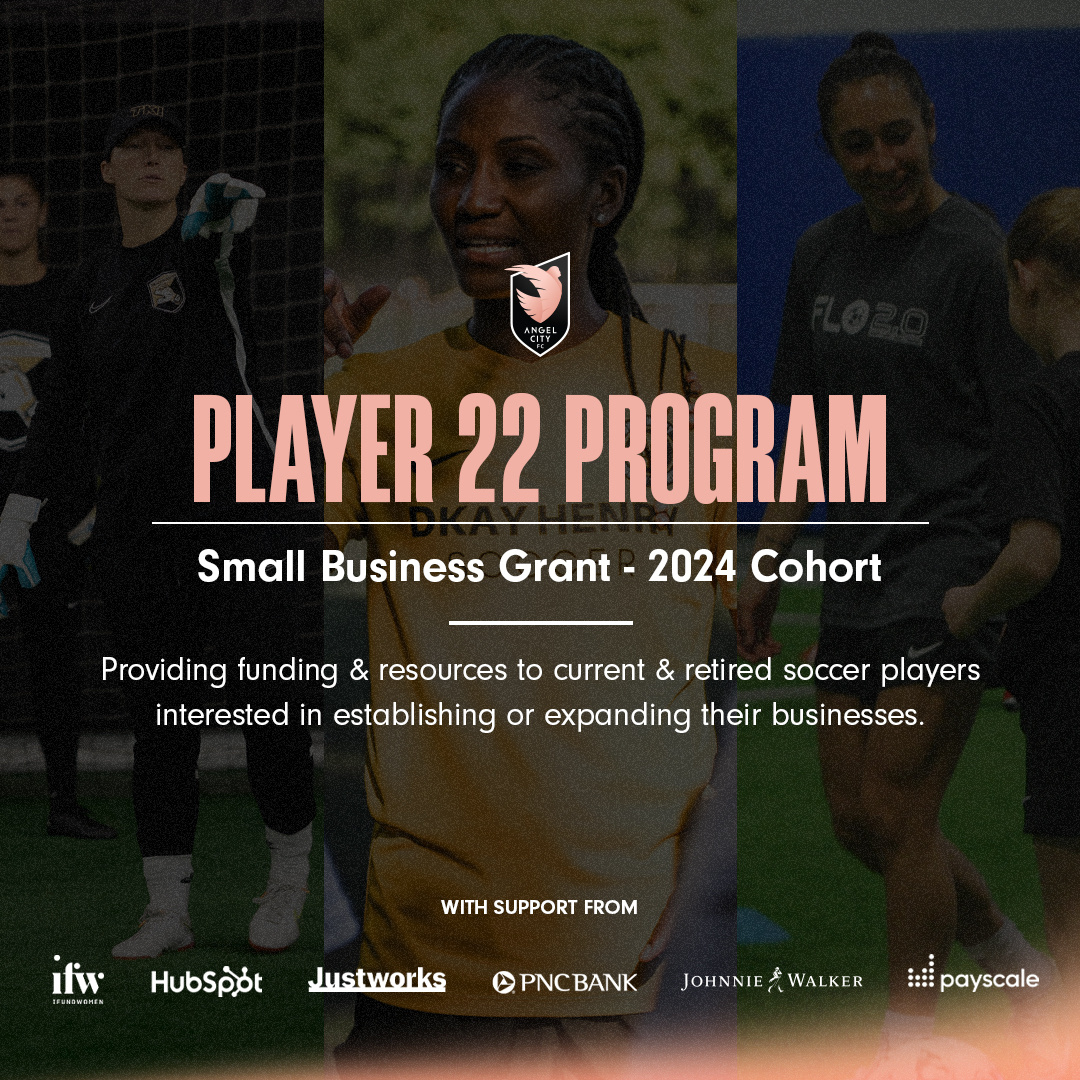 Angel City Announces 2024 Player 22 Small Business Grant Recipients